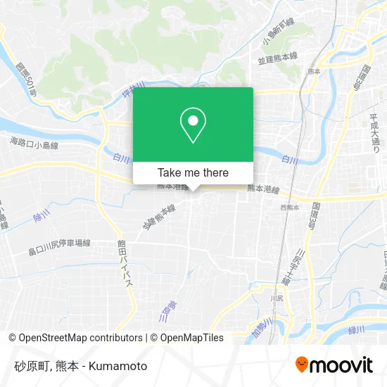 砂原町 map