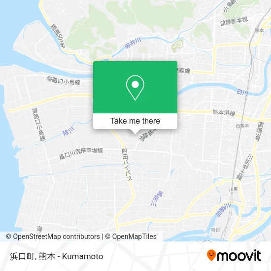 浜口町 map