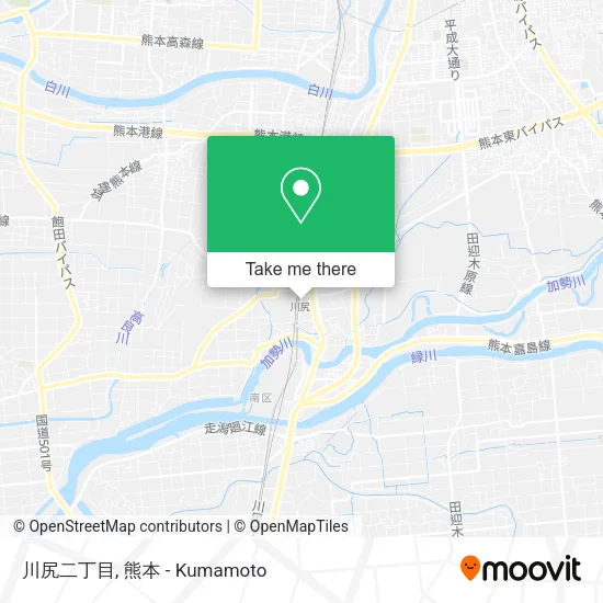 川尻二丁目 map