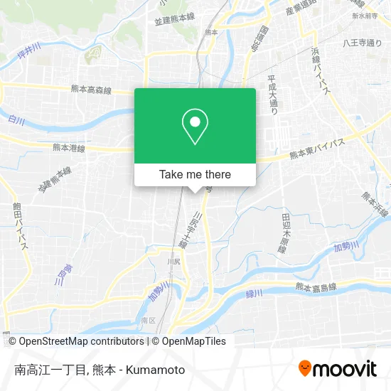 南高江一丁目 map
