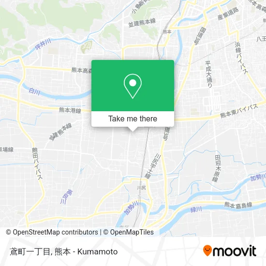 鳶町一丁目 map