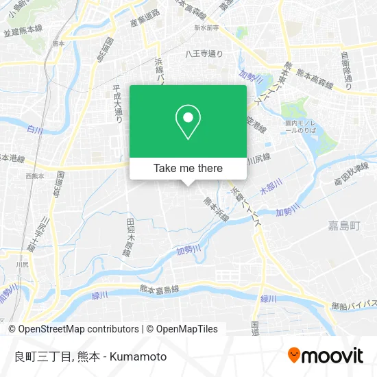 良町三丁目 map