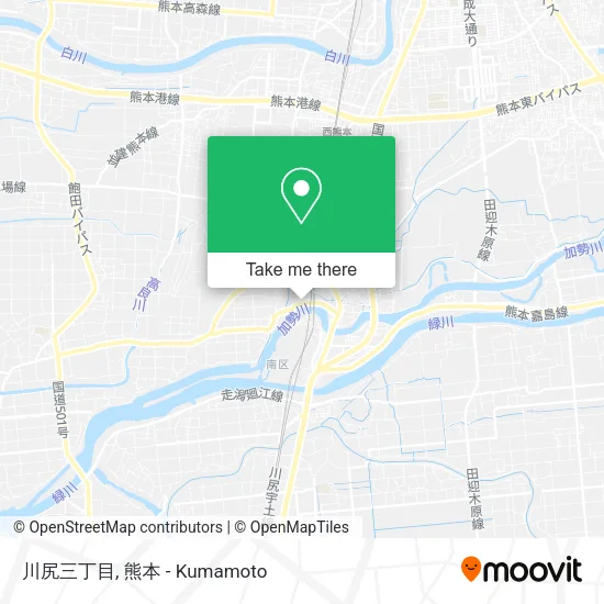 川尻三丁目 map