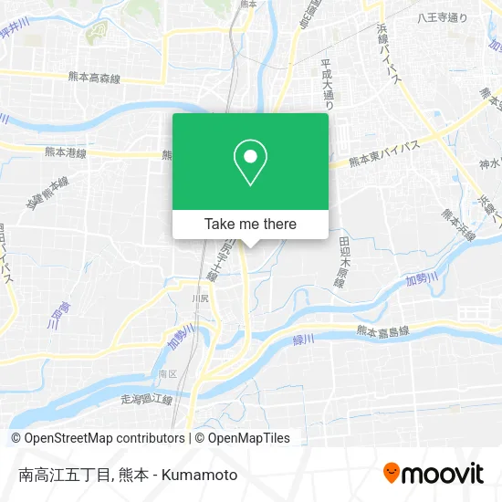 南高江五丁目 map