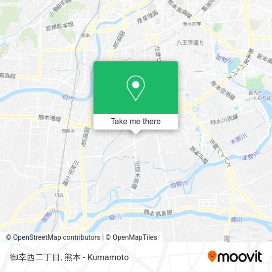 御幸西二丁目 map