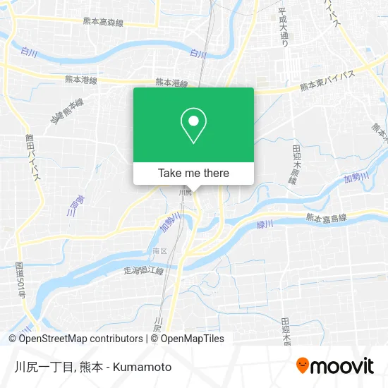 川尻一丁目 map