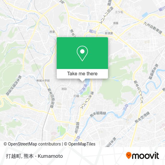 打越町 map