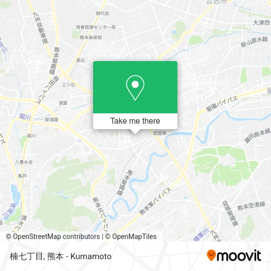 楠七丁目 map