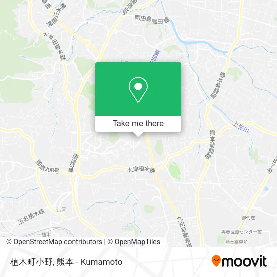 植木町小野 map