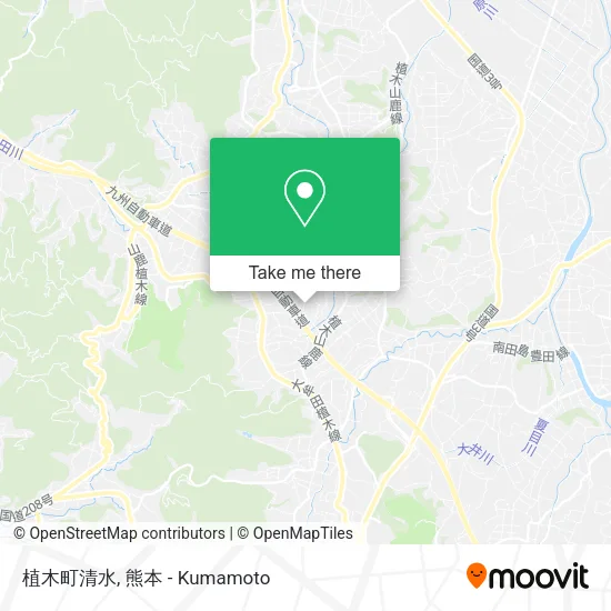 植木町清水 map