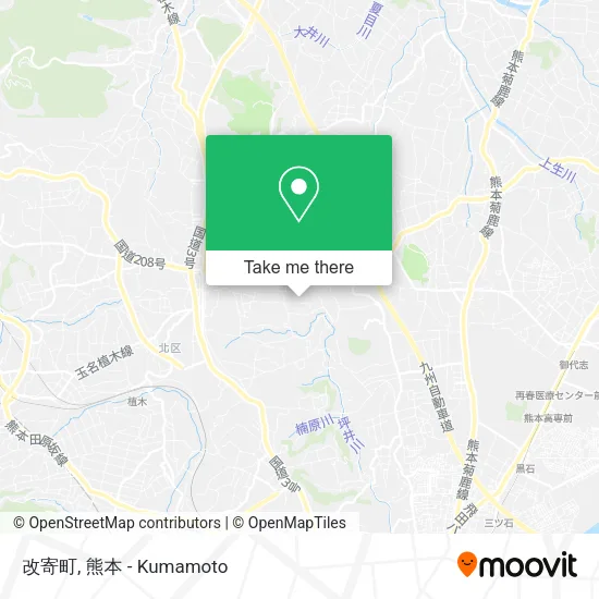 改寄町 map