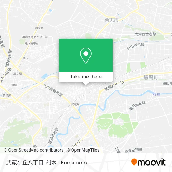 武蔵ケ丘八丁目 map