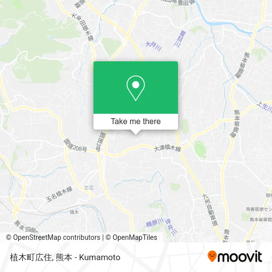 植木町広住 map