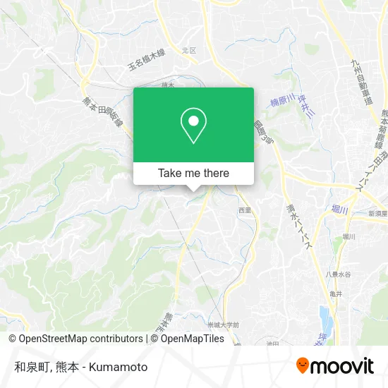 和泉町 map
