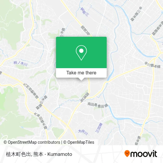植木町色出 map