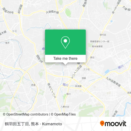 鶴羽田五丁目 map