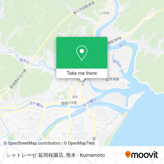 シャトレーゼ 延岡桜園店 map