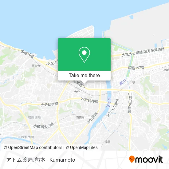 アトム薬局 map