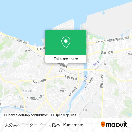 大分吉村モータープール map