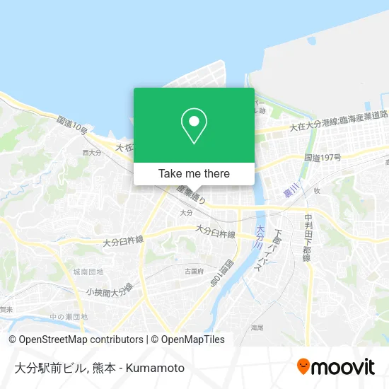 大分駅前ビル map