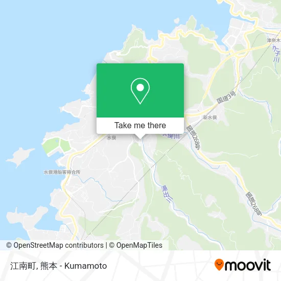 江南町 map