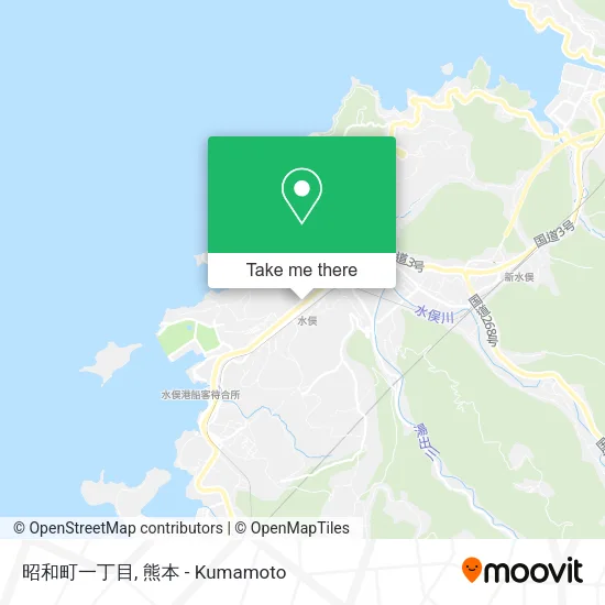 昭和町一丁目 map