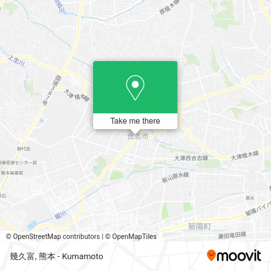 幾久富 map