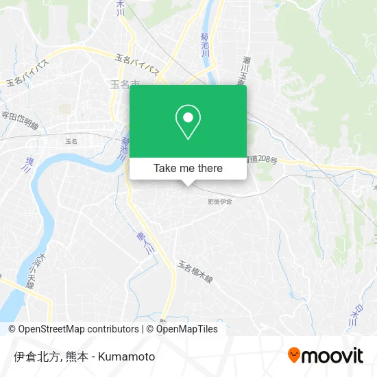 伊倉北方 map
