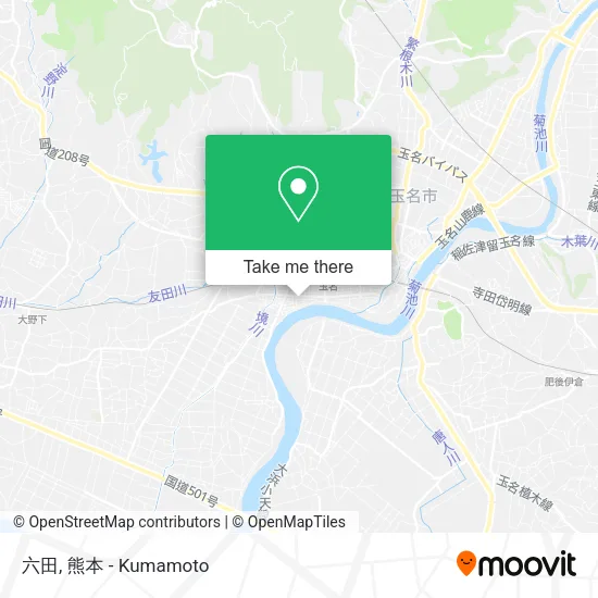 六田 map