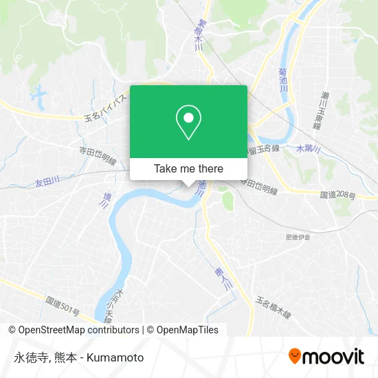 永徳寺 map