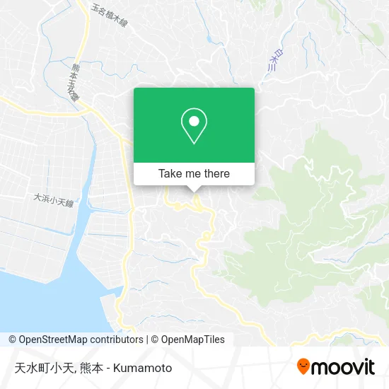 天水町小天 map
