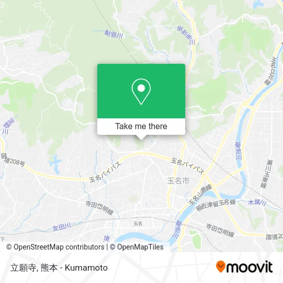 立願寺 map