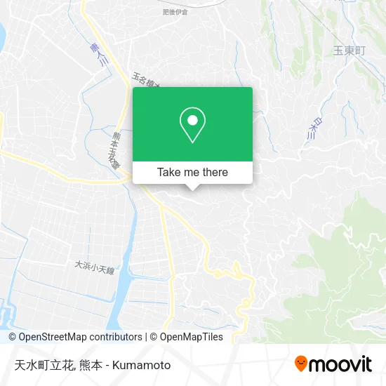 天水町立花 map