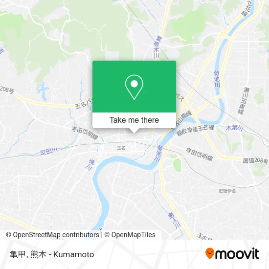 亀甲 map