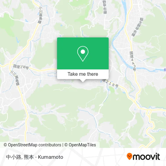 中小路 map