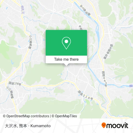 大沢水 map