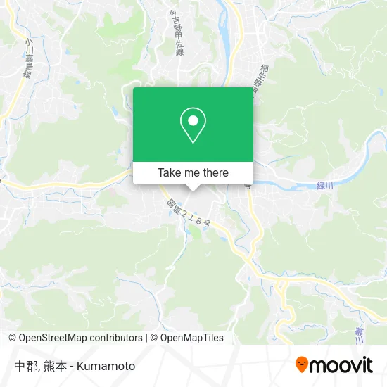 中郡 map