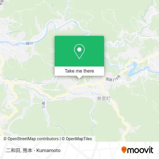 二和田 map