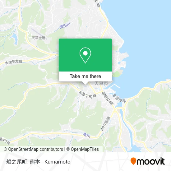 船之尾町 map