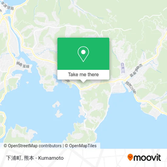 下浦町 map