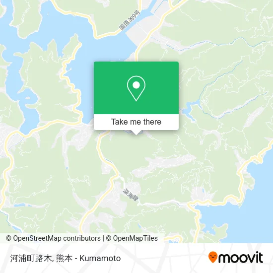 河浦町路木 map