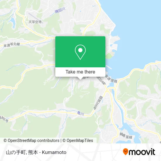 山の手町 map