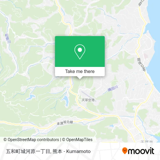 五和町城河原一丁目 map