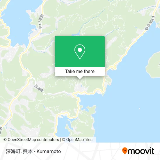 深海町 map