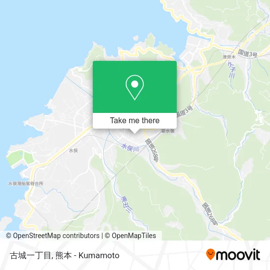古城一丁目 map