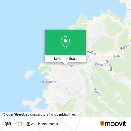 港町一丁目 map