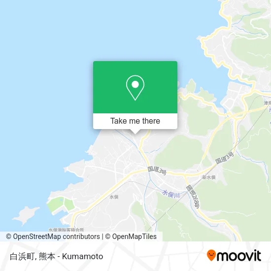白浜町 map