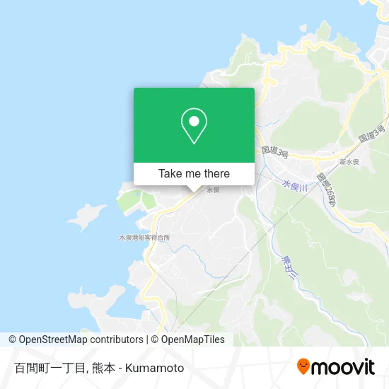 百間町一丁目 map
