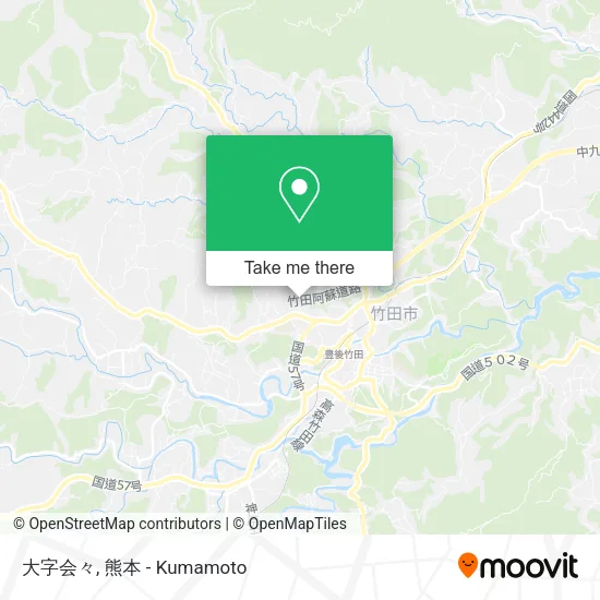 大字会々 map