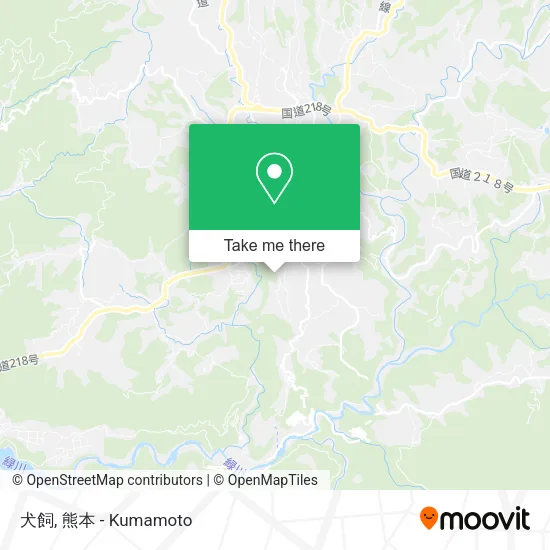犬飼 map